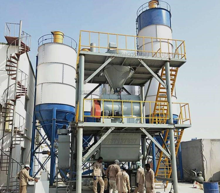 automatic dry mortar production line