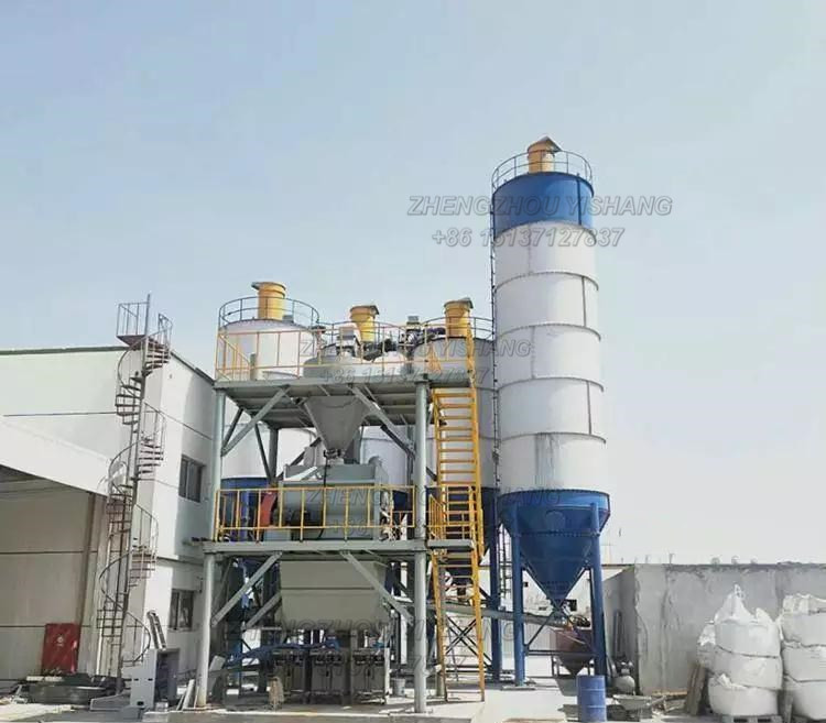 automatic dry mortar production line