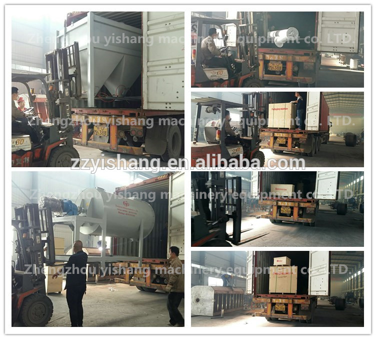 Skim coating ceramic tile adhesive grout self-leveling water-proof formulated dry mix mortar manufacturing machine