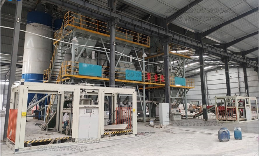 Automatic dry mortar production line equipment