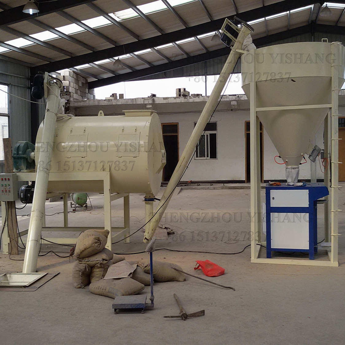 dry mortar production line