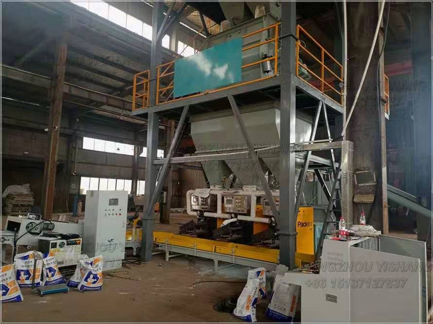 dry mix mortar production line