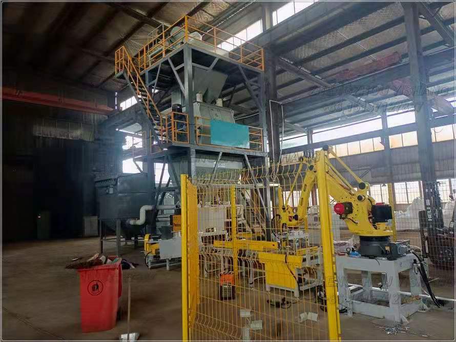 dry mortar production line 