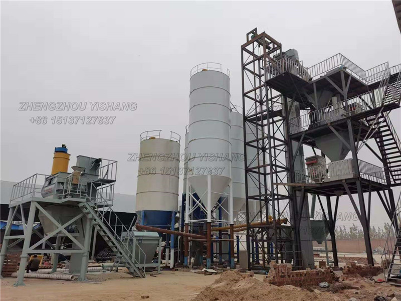 dry mortar production line 