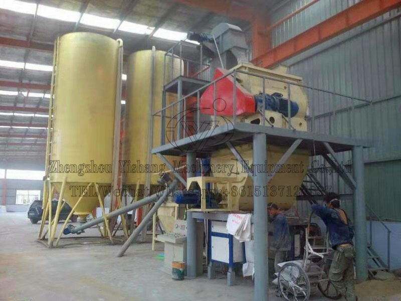 dry mortar production line