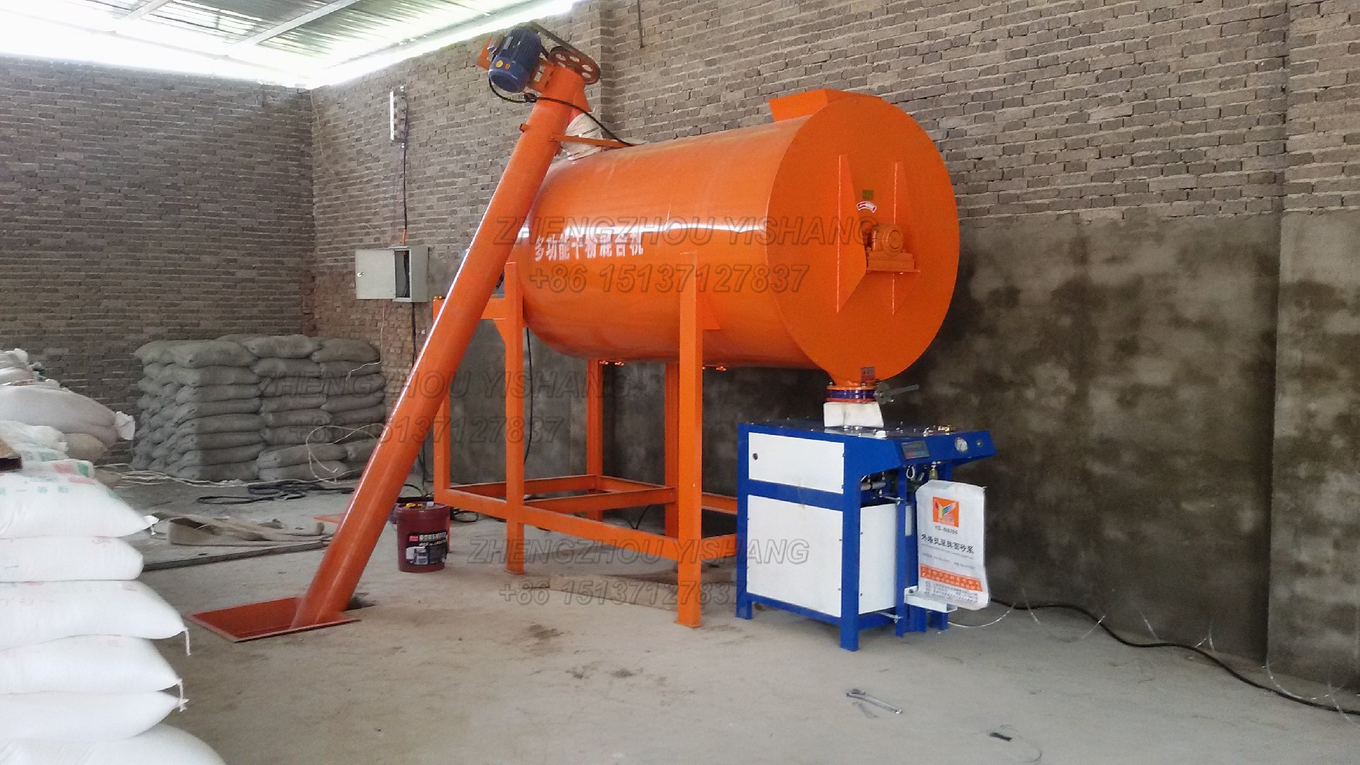 dry mortar mixer