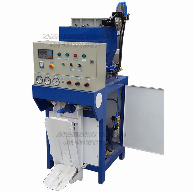 Traffic road marking paint valve bag packing machine