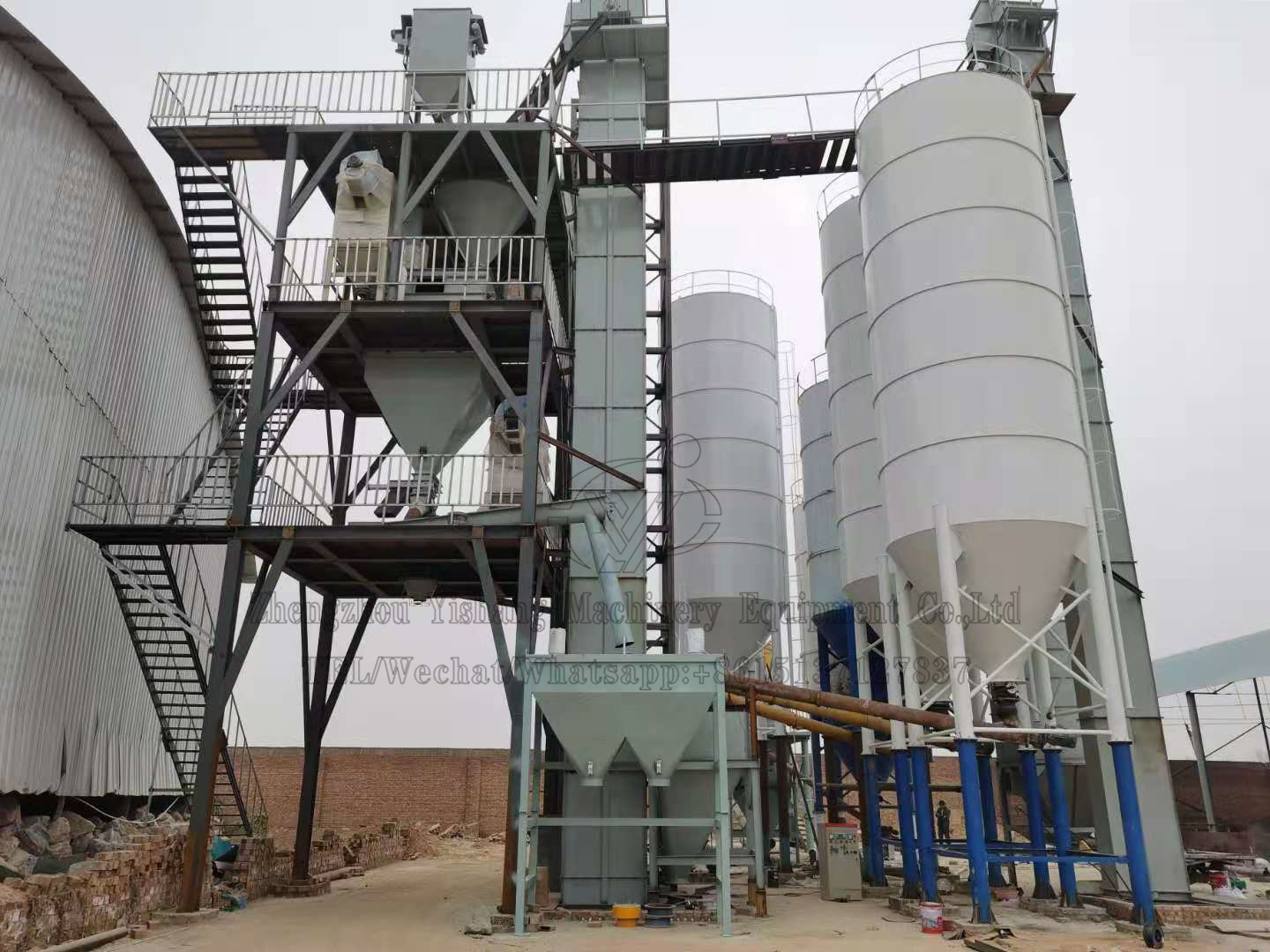 tile adhesive dry mix mortar machinery