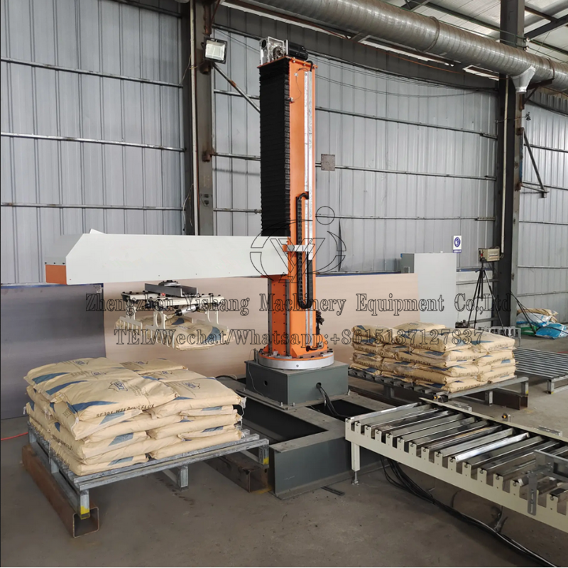 column type rotary bag palletizer