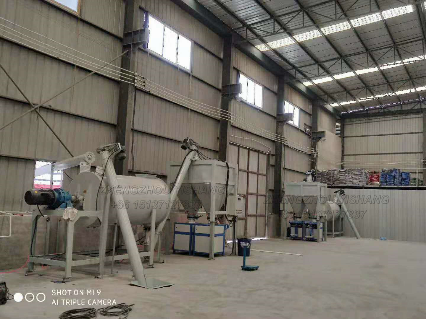 dry mortar production line