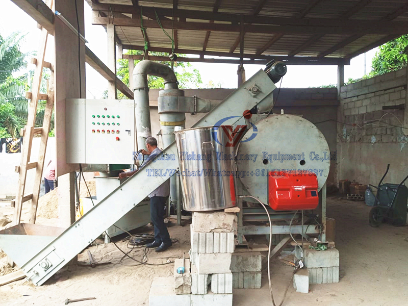 river sand dryer machine production line 