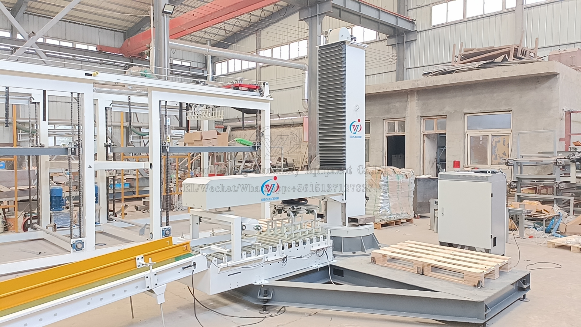 robot bag palletizing machine 