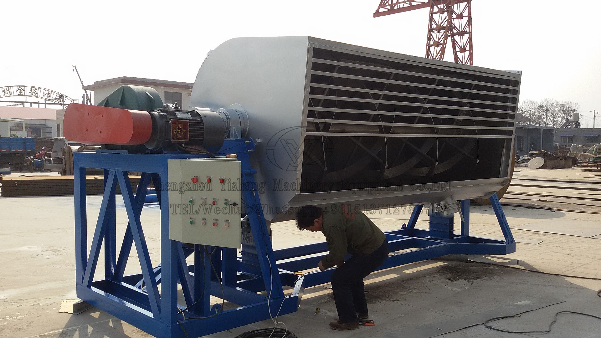 turnover pattern lacquer paint mixer machine