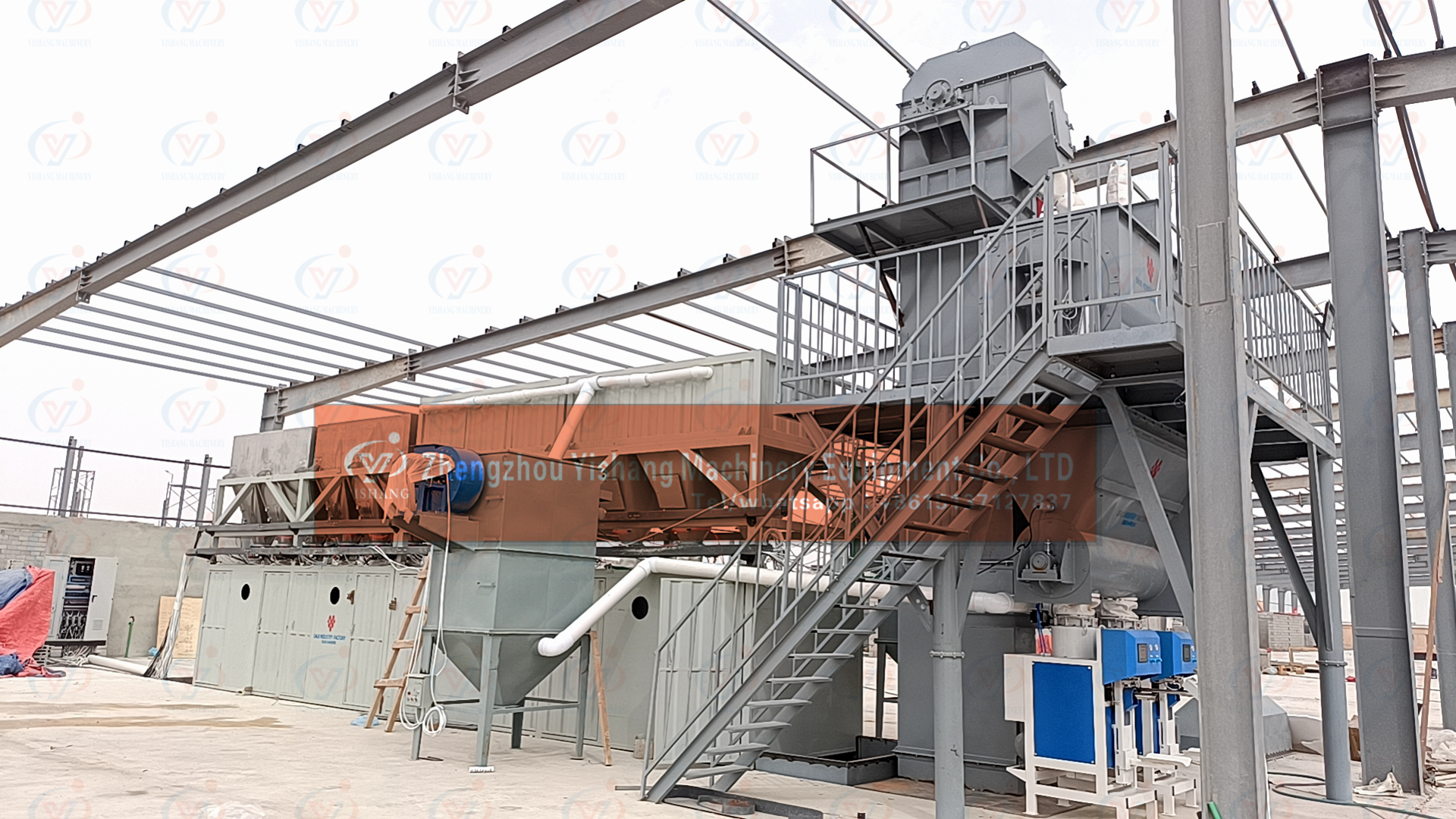 Automatic thermoplastic road marking  paint production line