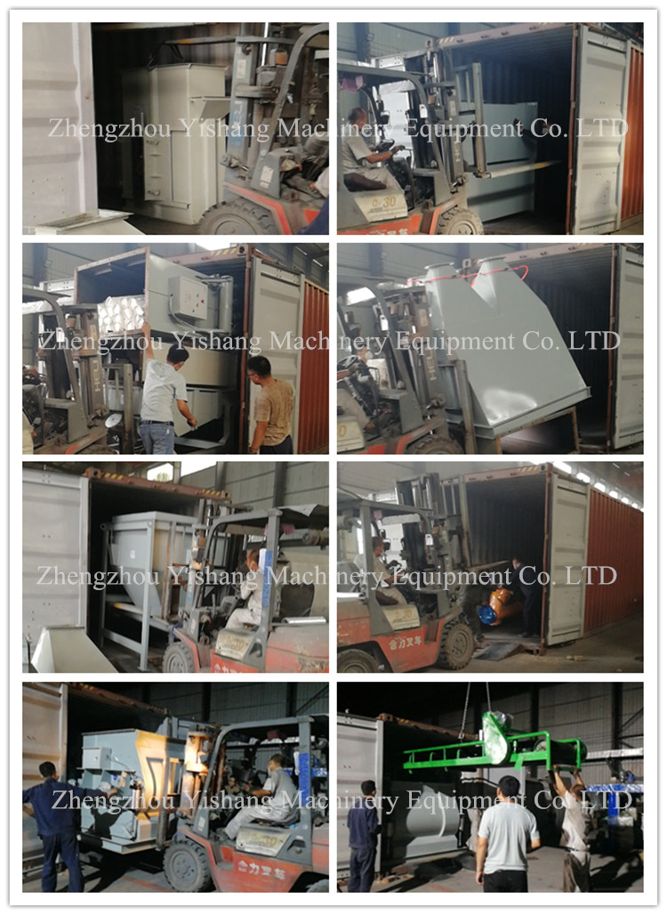 Wall and floor skim coat lime putty powder plant mixer plastering mortar tile adhesive making machine dry mortar production line