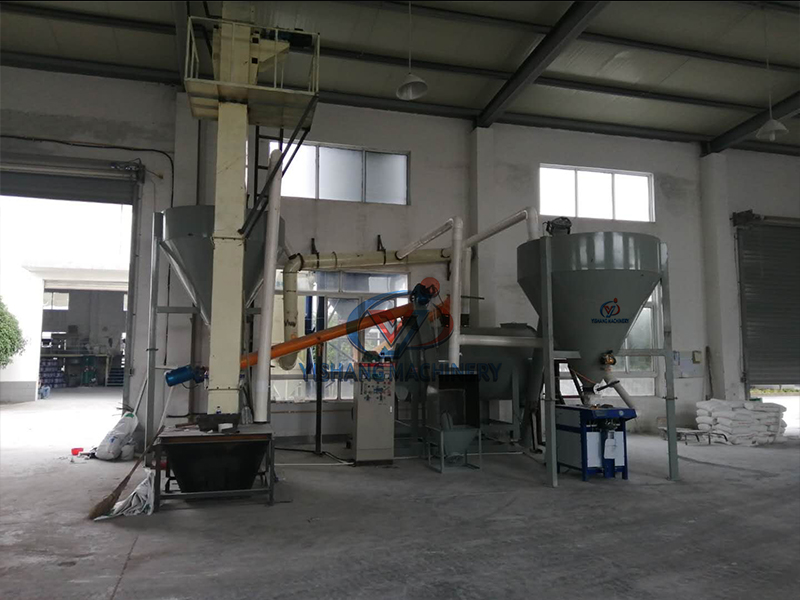 dry mortar production line dry mortar production line