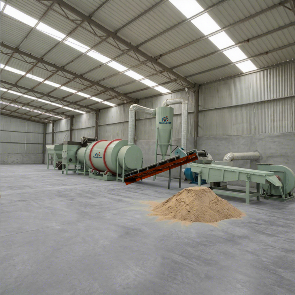 sand drying machine 