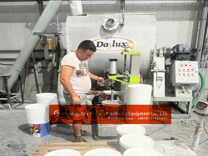 stone texture paint mixing machine