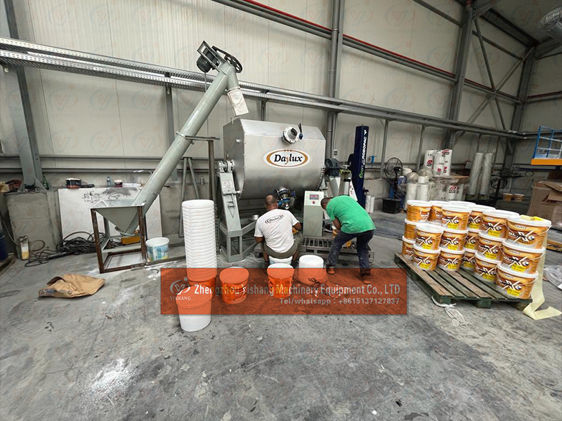 liquid mortar mixer
